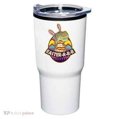 Funny EasterRRR TRex Dinosaur Tumbler