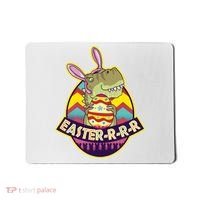 Funny EasterRRR TRex Dinosaur Mousepad thumb 0