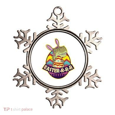 Funny EasterRRR TRex Dinosaur Ornament