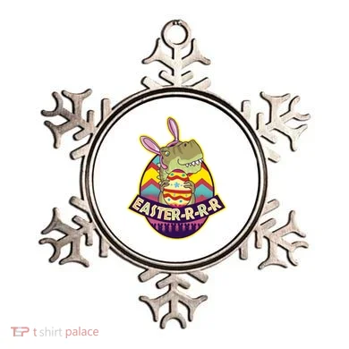 Funny EasterRRR TRex Dinosaur Ornament
