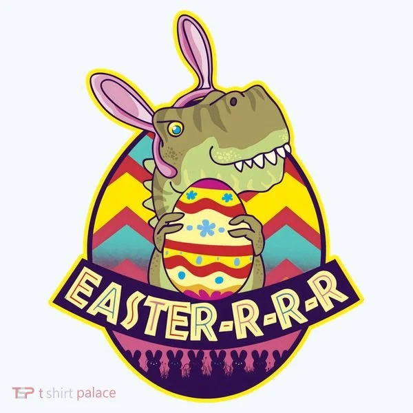 Funny EasterRRR TRex Dinosaur Women's Tank Top