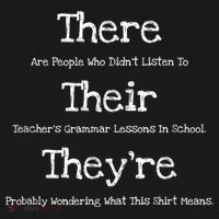 Funny English Teacher Grammar Police Apron thumb 3