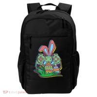 Funny Easter Time Gamer Bunny Ears Controller Easter Eggs Backpack thumb 0