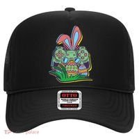 Funny Easter Time Gamer Bunny Ears Controller Easter Eggs Hat thumb 0