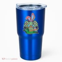 Funny Easter Time Gamer Bunny Ears Controller Easter Eggs Tumbler thumb 0
