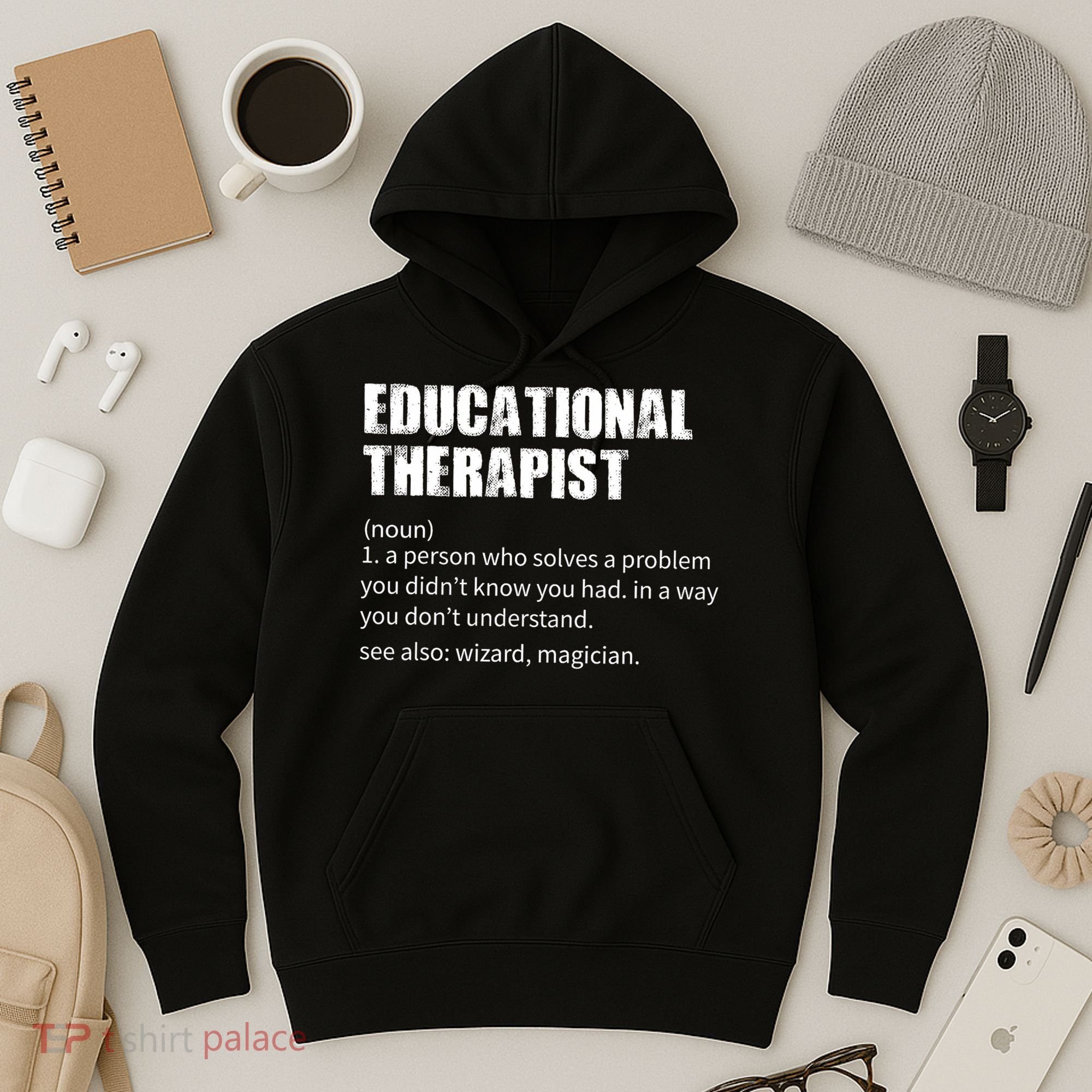 Funny Educational Therapist Definition Hoodie