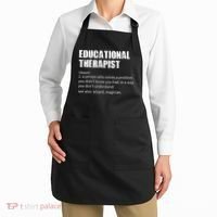 Funny Educational Therapist Definition Apron thumb 2
