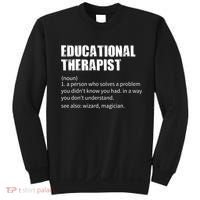 Funny Educational Therapist Definition Sweatshirt thumb 0