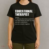 Funny Educational Therapist Definition T-Shirt thumb 4