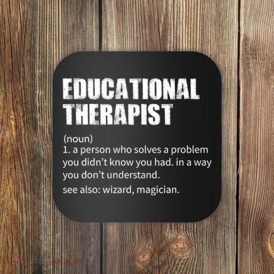 Funny Educational Therapist Definition Coaster