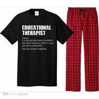 Funny Educational Therapist Definition Pajama Set thumb 0