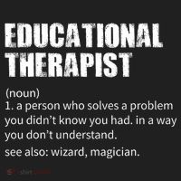 Funny Educational Therapist Definition Tumbler thumb 3