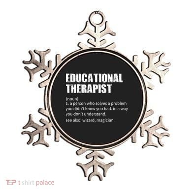 Funny Educational Therapist Definition Ornament