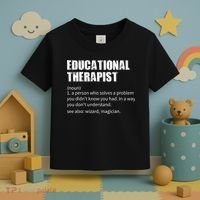 Funny Educational Therapist Definition Toddler T-Shirt thumb 3