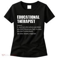 Funny Educational Therapist Definition Women's T-Shirt thumb 0
