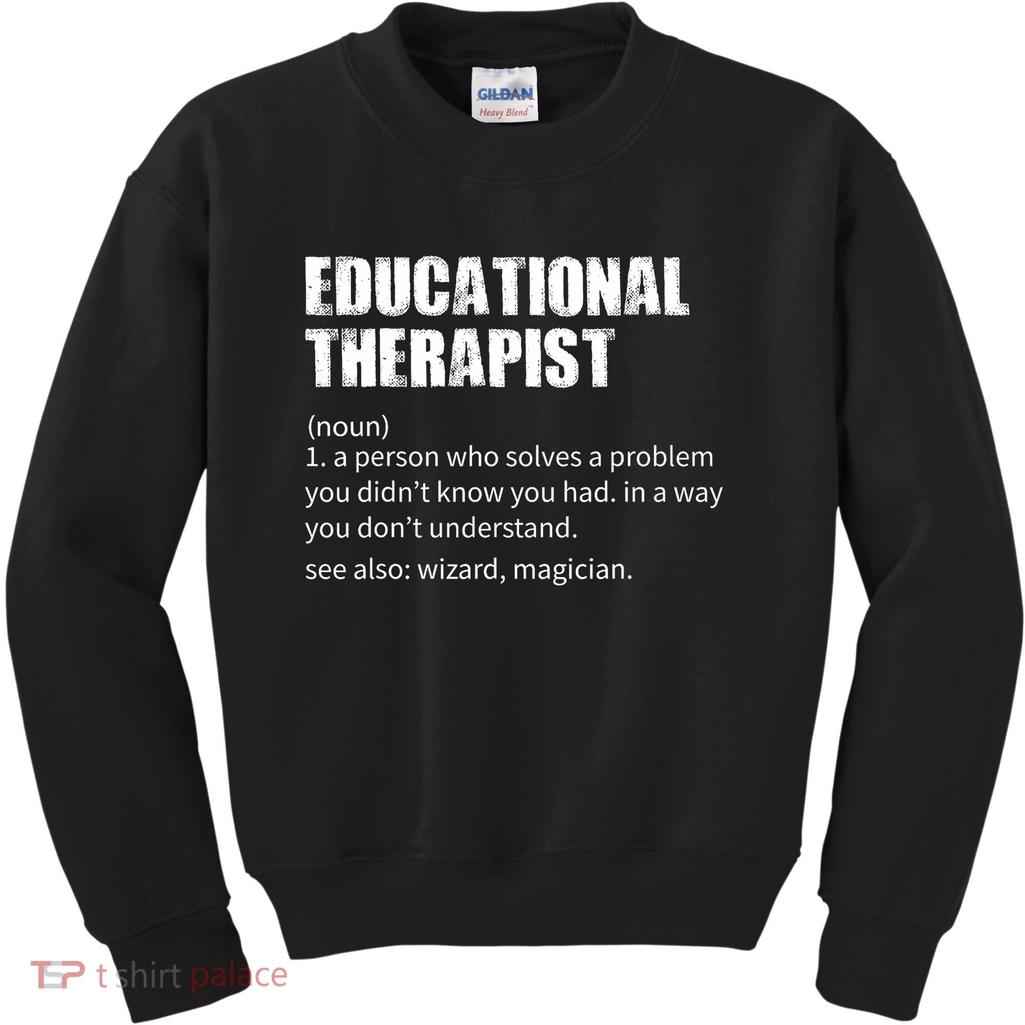 Funny Educational Therapist Definition Kids Sweatshirt