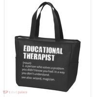 Funny Educational Therapist Definition Tote Bag thumb 3