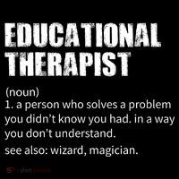 Funny Educational Therapist Definition Tote Bag thumb 4
