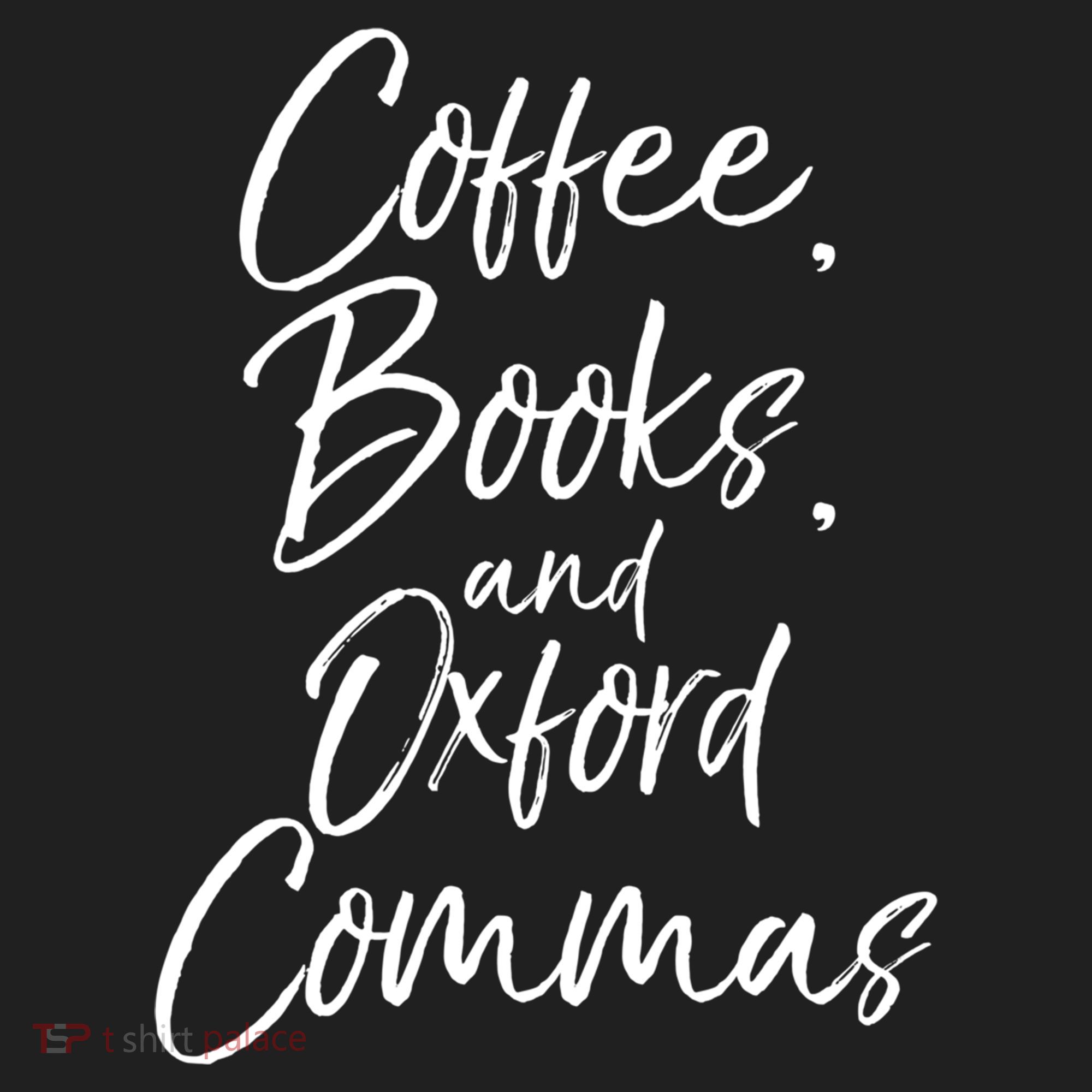 Funny English Teacher Gift Coffee Books And Oxford Commas Gift Hat