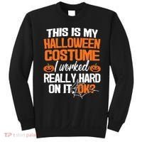 Funny Easy This Is My Halloween Costume Diy Last Minute Sweatshirt thumb 0