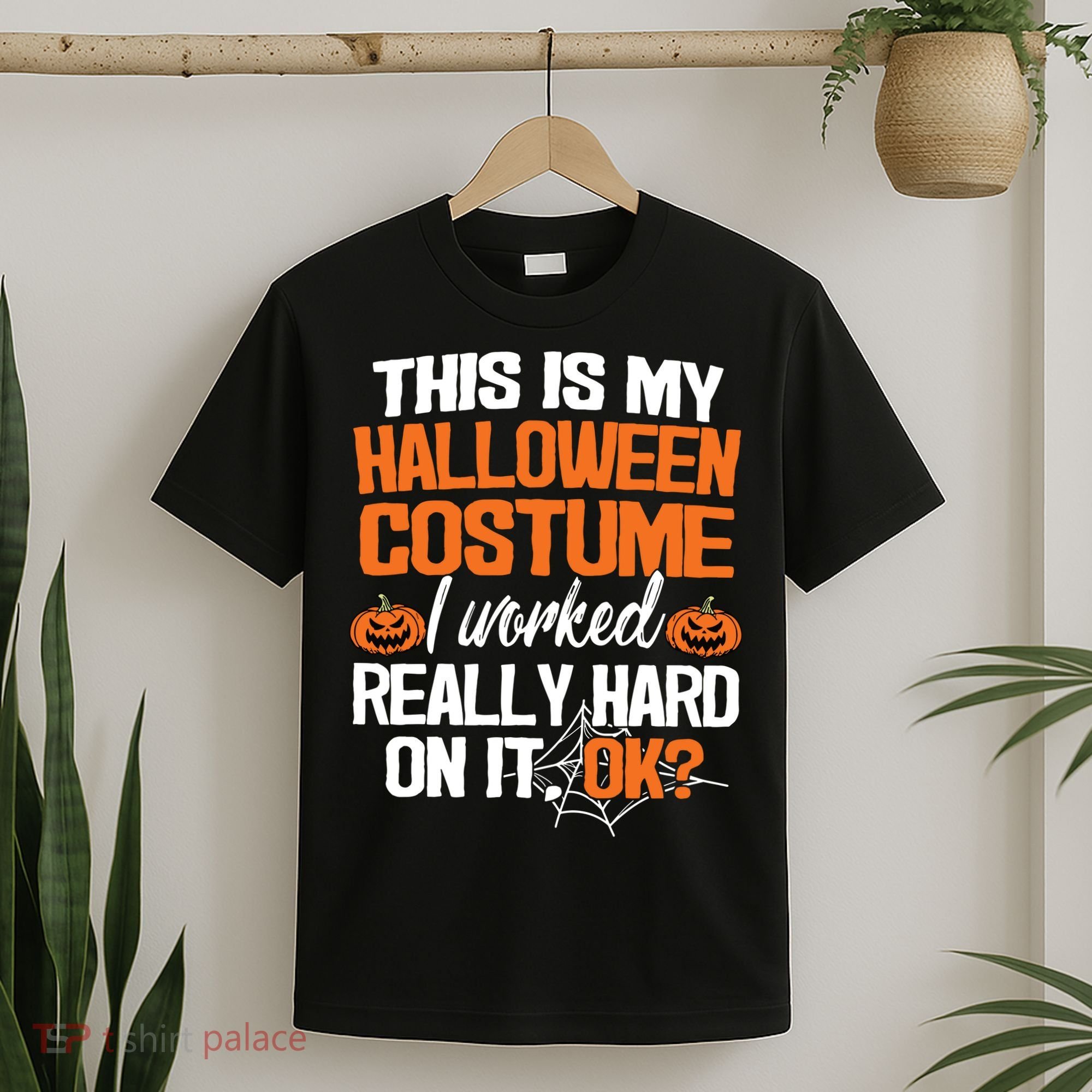 Funny Easy This Is My Halloween Costume Diy Last Minute T-Shirt