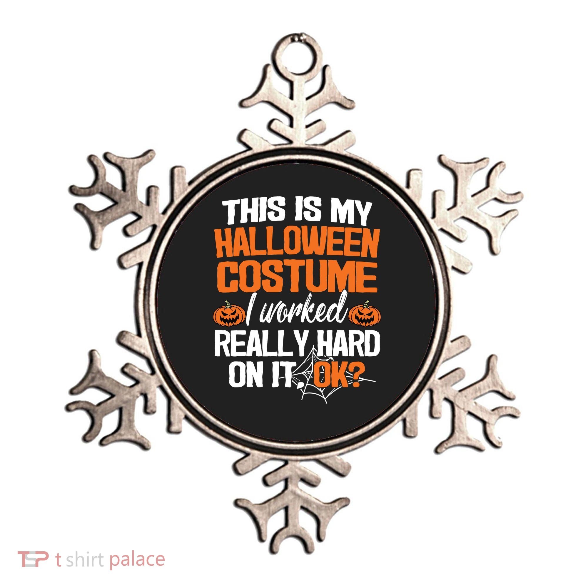 Funny Easy This Is My Halloween Costume Diy Last Minute Ornament