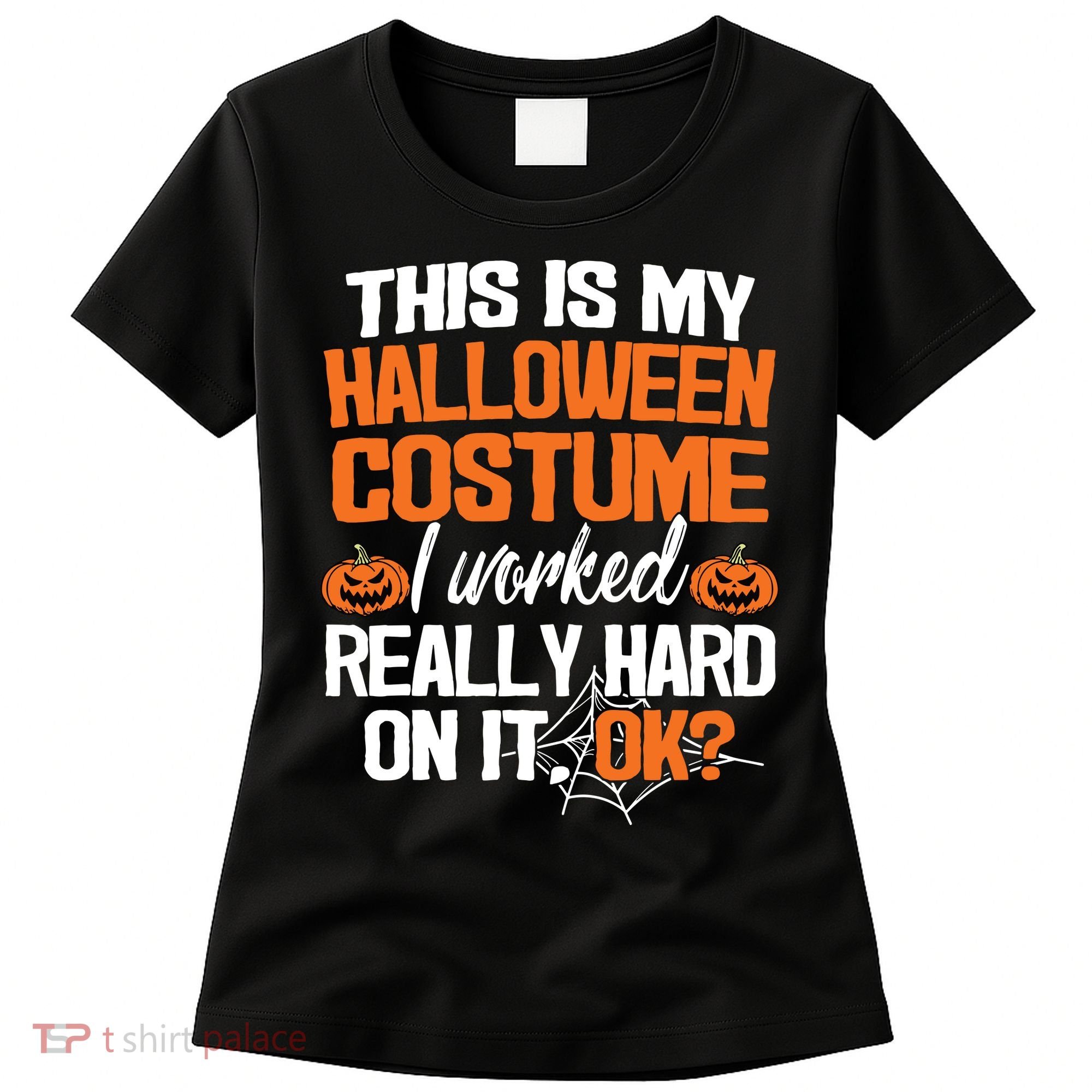Funny Easy This Is My Halloween Costume Diy Last Minute Women's T-Shirt