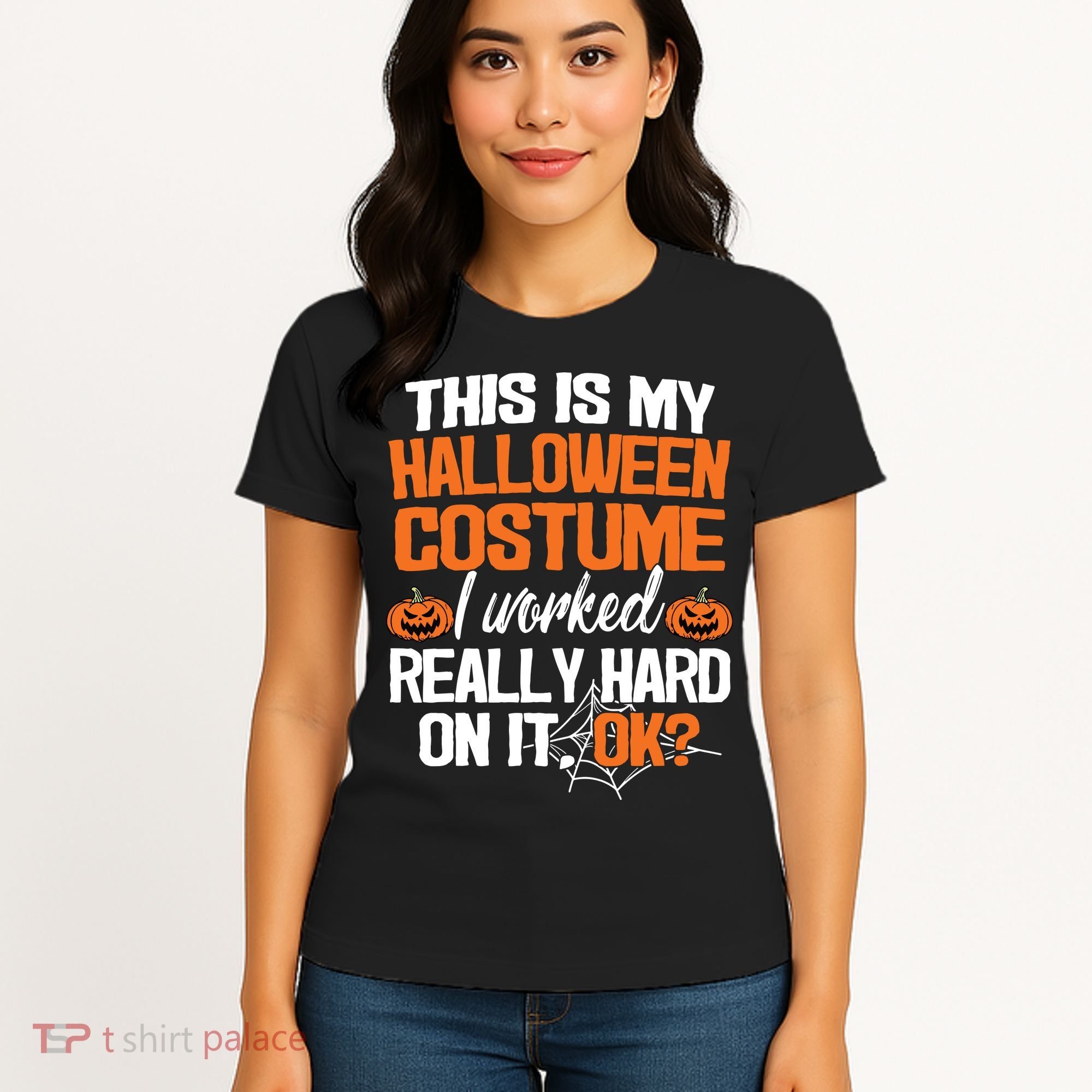 Funny Easy This Is My Halloween Costume Diy Last Minute Women's T-Shirt