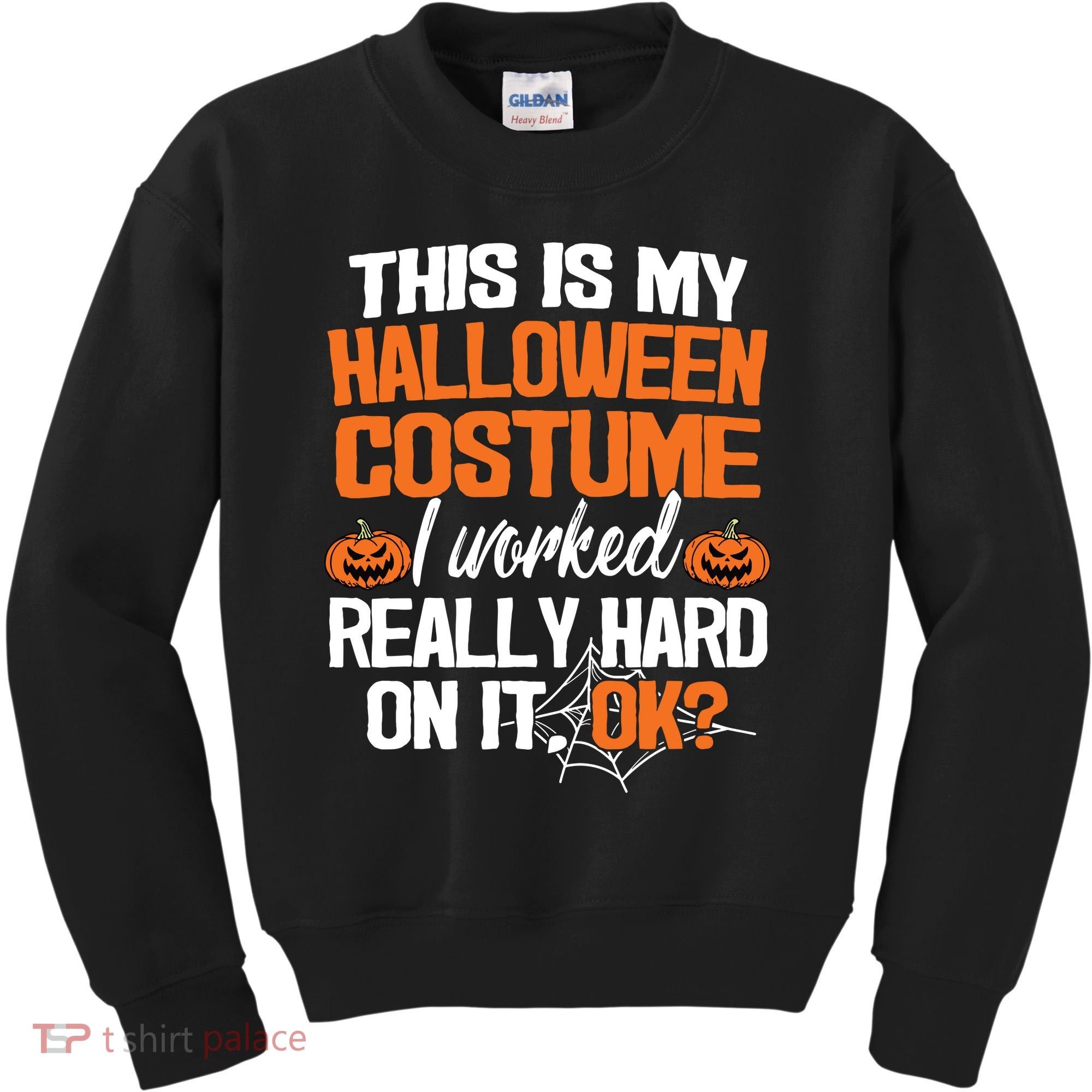 Funny Easy This Is My Halloween Costume Diy Last Minute Kids Sweatshirt