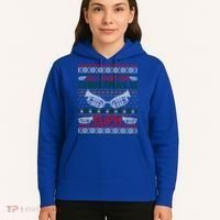 Funny Euph Ugly Christmas Sweater Gift Euphonium Hoodie thumb 5