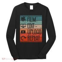 Film Edit Upload Repeat Cinematographer Cinematography Long Sleeve Shirt thumb 0