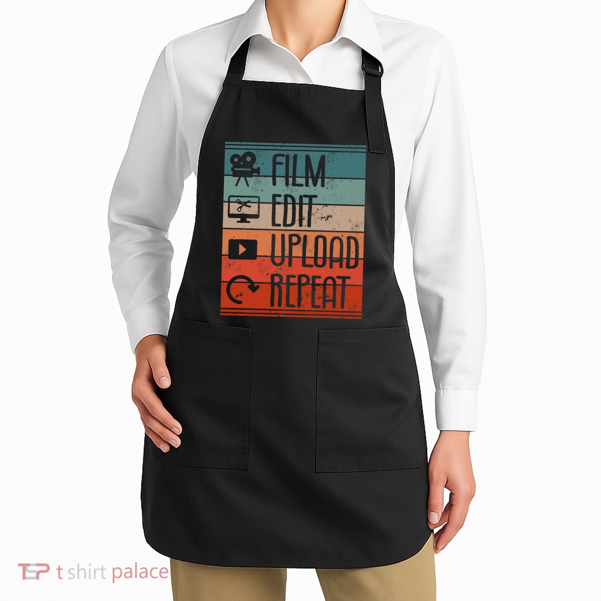 Film Edit Upload Repeat Cinematographer Cinematography Apron