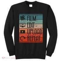 Film Edit Upload Repeat Cinematographer Cinematography Sweatshirt thumb 0