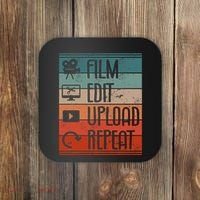 Film Edit Upload Repeat Cinematographer Cinematography Coaster thumb 0