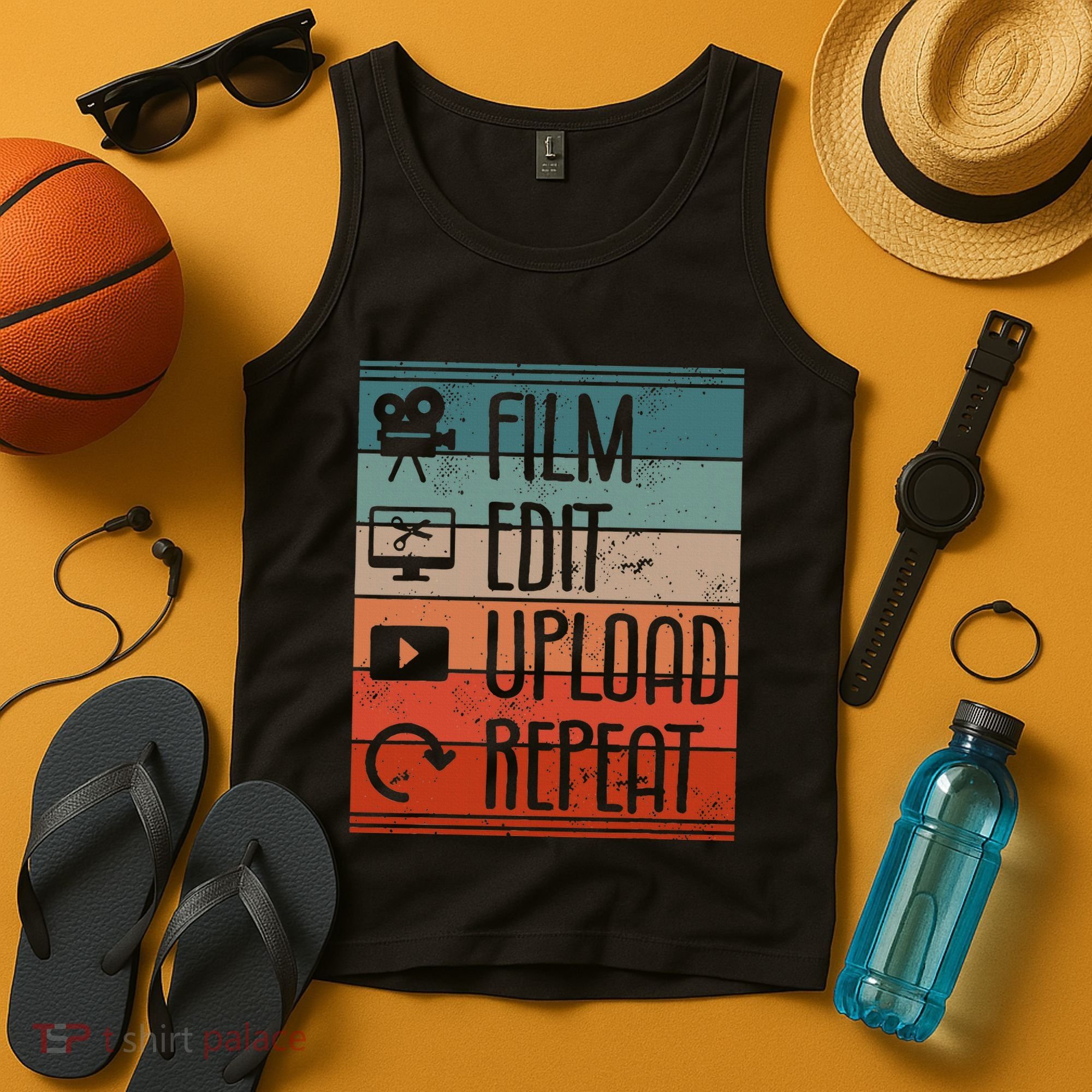 Film Edit Upload Repeat Cinematographer Cinematography Tank Top