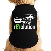 Funny Electric Vehicle Car Revolution Ev Driving Earth Day Gift Doggie Tank thumb 0