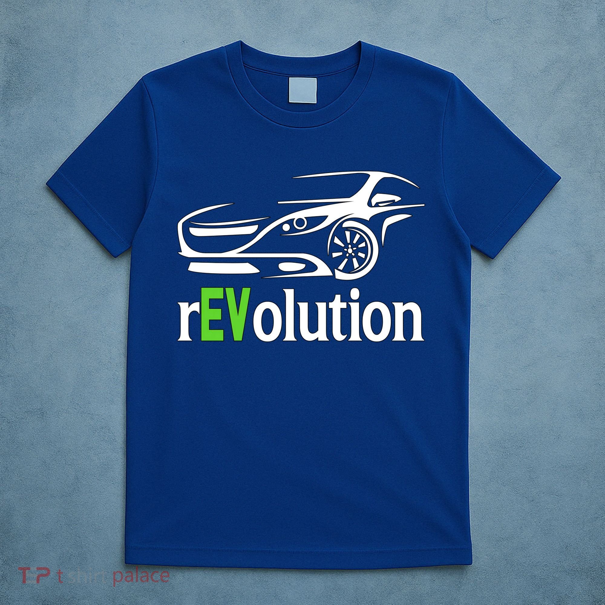 Funny Electric Vehicle Car Revolution Ev Driving Earth Day Gift T-Shirt