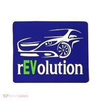 Funny Electric Vehicle Car Revolution Ev Driving Earth Day Gift Mousepad thumb 0