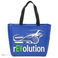 Funny Electric Vehicle Car Revolution Ev Driving Earth Day Gift Tote Bag thumb 0
