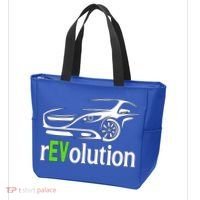 Funny Electric Vehicle Car Revolution Ev Driving Earth Day Gift Tote Bag thumb 3