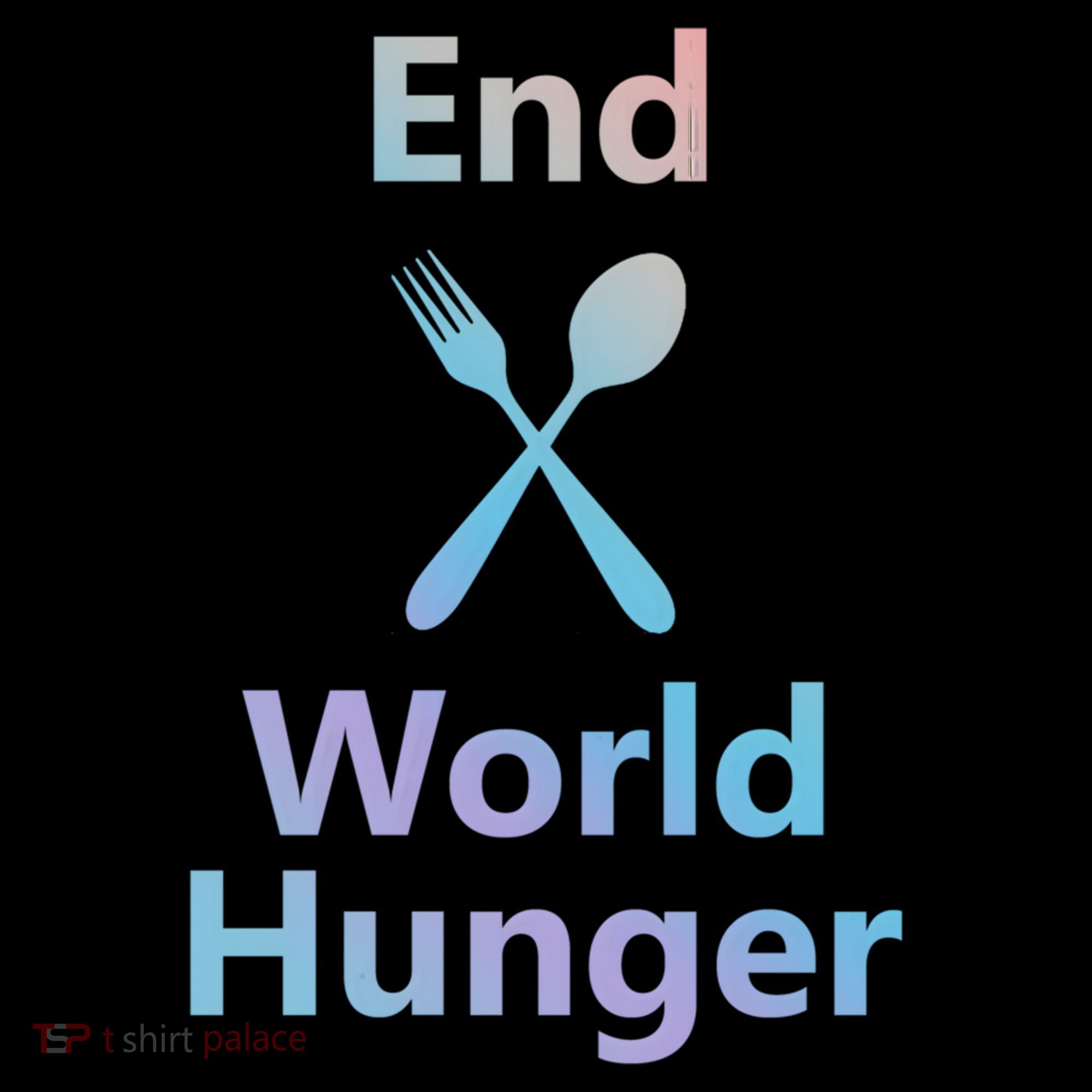Fight End World Hunger Food Fork Spoon Day Month National Gift Coffee Mug