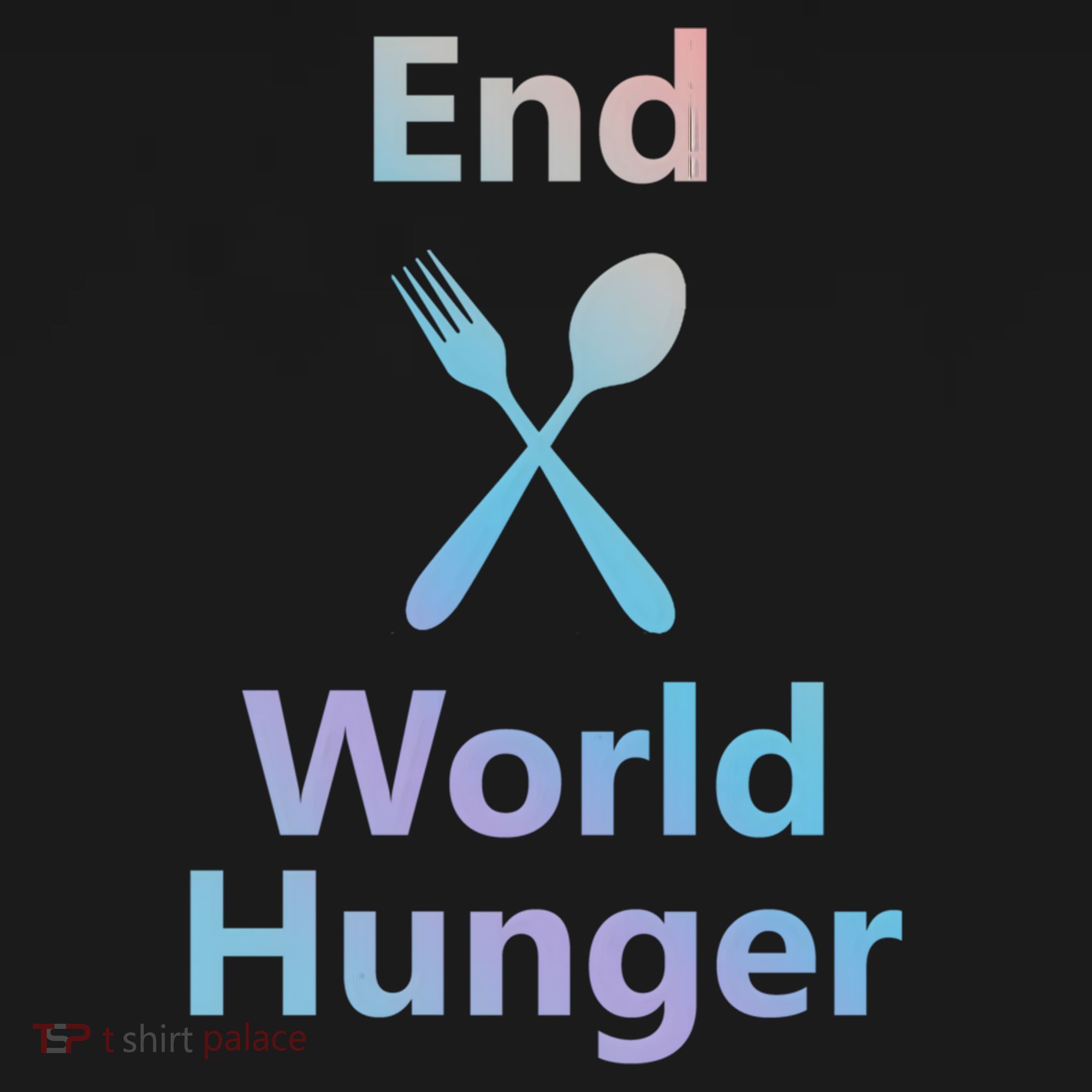 Fight End World Hunger Food Fork Spoon Day Month National Gift Women's Hoodie