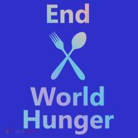 Fight End World Hunger Food Fork Spoon Day Month National Gift Apron thumb 3