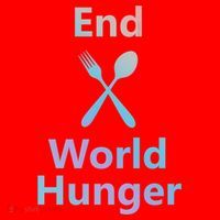 Fight End World Hunger Food Fork Spoon Day Month National Gift Santa Hat thumb 1