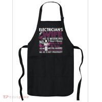 Funny Electrician Wife Electrician Gift Apron thumb 0