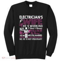 Funny Electrician Wife Electrician Gift Sweatshirt thumb 0