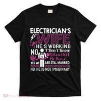 Funny Electrician Wife Electrician Gift T-Shirt thumb 0