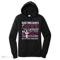 Funny Electrician Wife Electrician Gift Women's Hoodie thumb 0