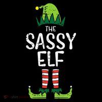 Festive Elf Xmas Matching Holiday Outfits Women's Hoodie thumb 2