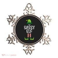 Festive Elf Xmas Matching Holiday Outfits Ornament thumb 0